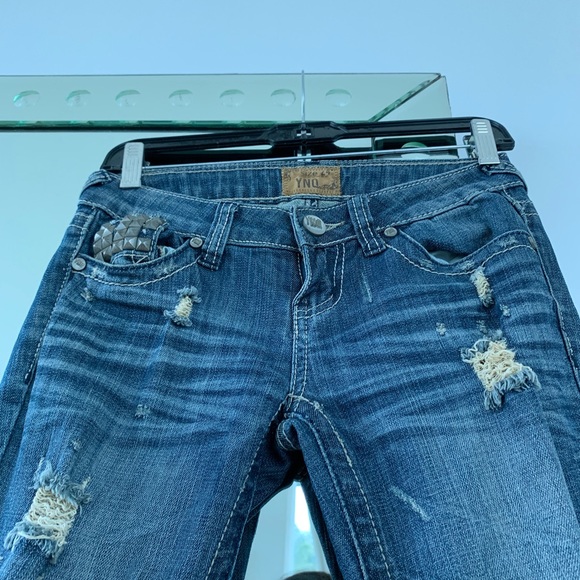 Studded Blue Jeans - Picture 5 of 8